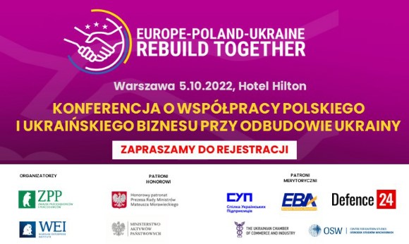 Europe Poland Ukraine, odbudowa konferencja